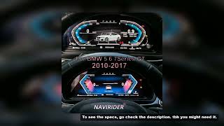 LCD Digital Cluster Virtual Cockpit Speed Meter for BMW 5 Series F10/5 Series GT F07/6 Series F26 F1
