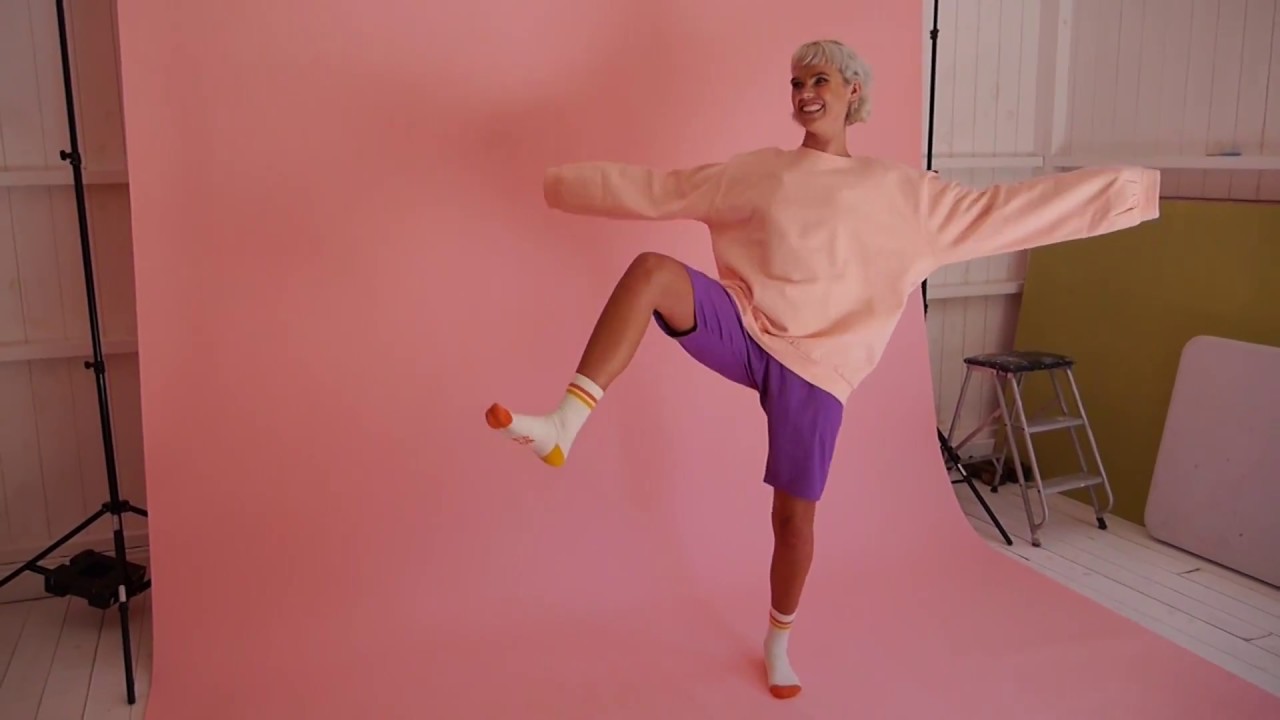 Behind the scenes at Lucy & Yak shoot