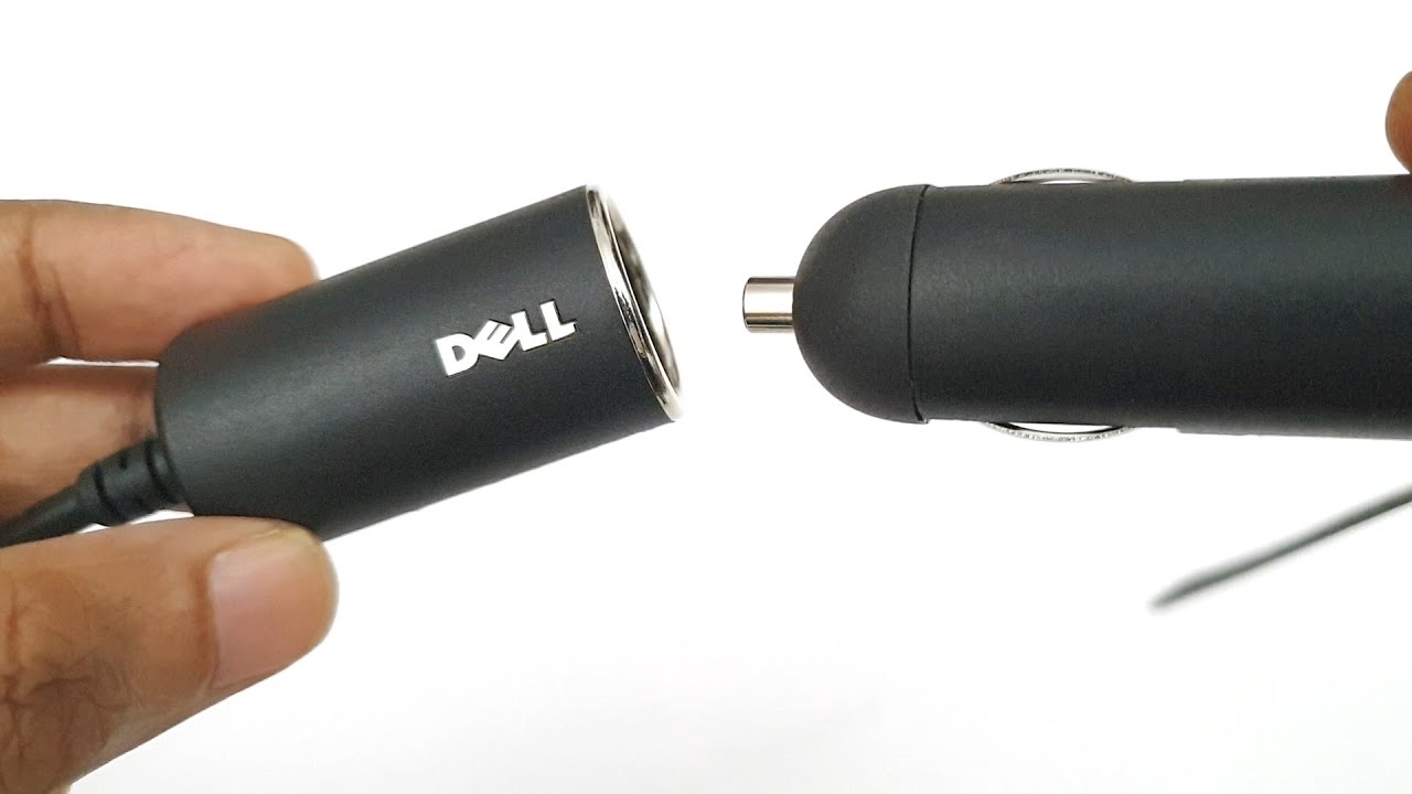 Laptop Car Charger/ Adapter - Dell  (also power laptop from 12V battery)