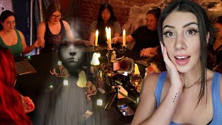 HOLDING A SEANCE w/ SUBSCRIBERS! (HAUNTED VLOG)