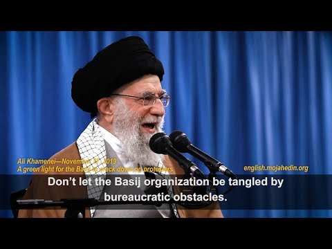 Supreme leader Ali Khamenei orders slaughter of demonstrators after Iran protests 2019