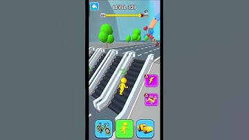 🫥 Shape-shifting Funny Race Gameplay New hyper casual    😶‍🌫️ games level 321 #shorts #gameplay