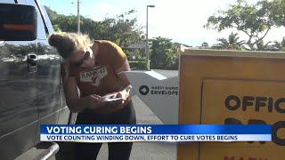 Ballots still being counted across Hawaii, amid careful 'curing' process