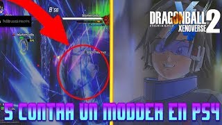 5 Players VS One Modder 5V1 RAID MODE DRAGON BALL XENOVERSE 2 screenshot 3