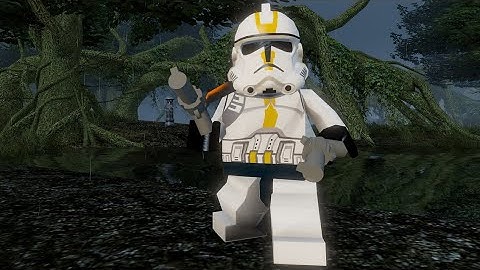 Star Wars: Battlefront II (2005, Classic) Brickwars Clone Wars Demo - Dagobah - Republic
