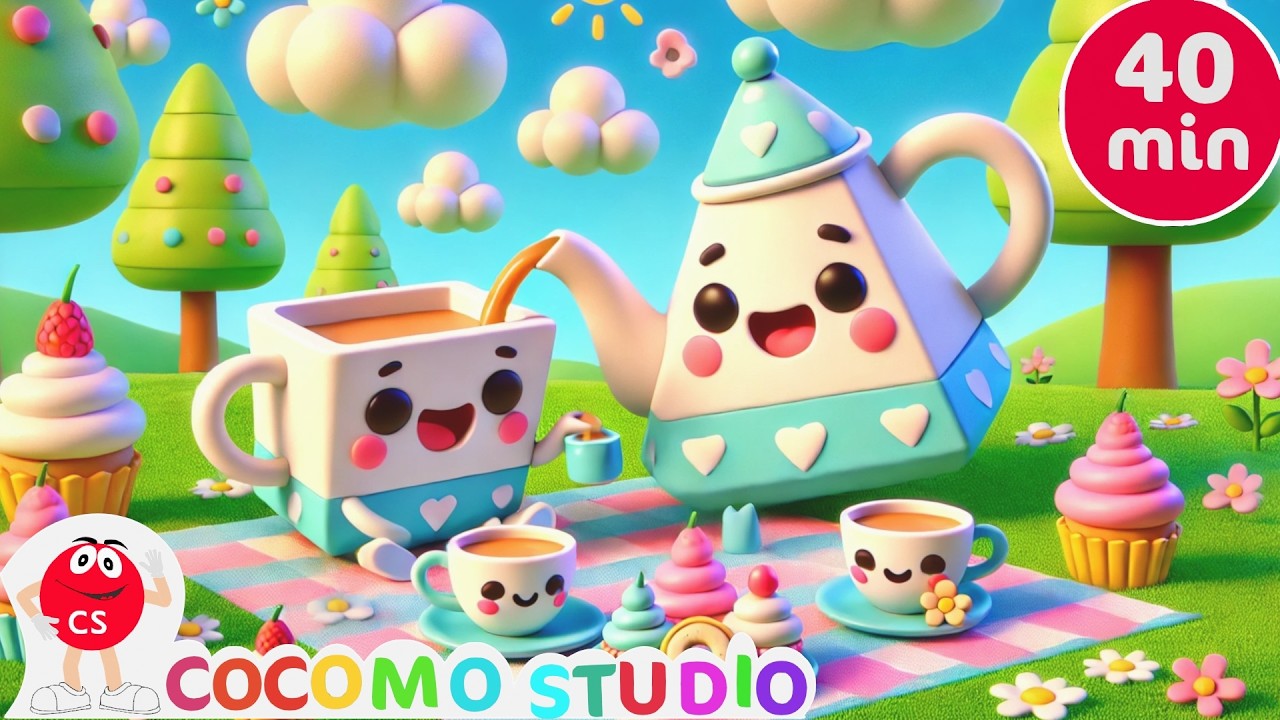 Песенка «Я маленький чайник» | Лучшая подборка детских стихов для дошкольников