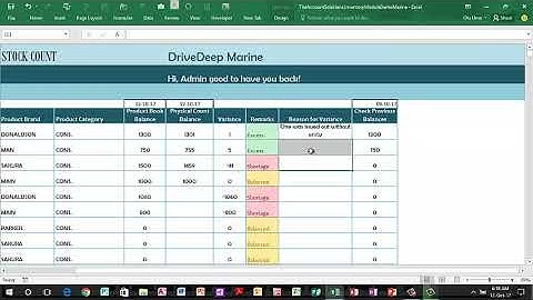 How to Manage Inventory on Excel (With VBA) Part 2
