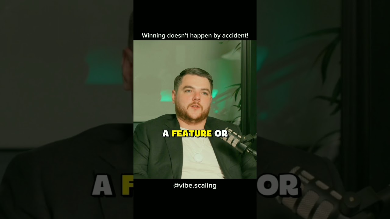 Winners don’t wing it! 