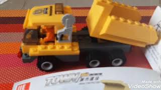 JIE STAR | 3in1 Town Urban Construction | Dump Truck | Almost Lego