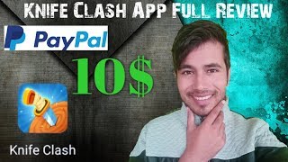 Knife Clash App Full Review || PayPal cash App screenshot 1