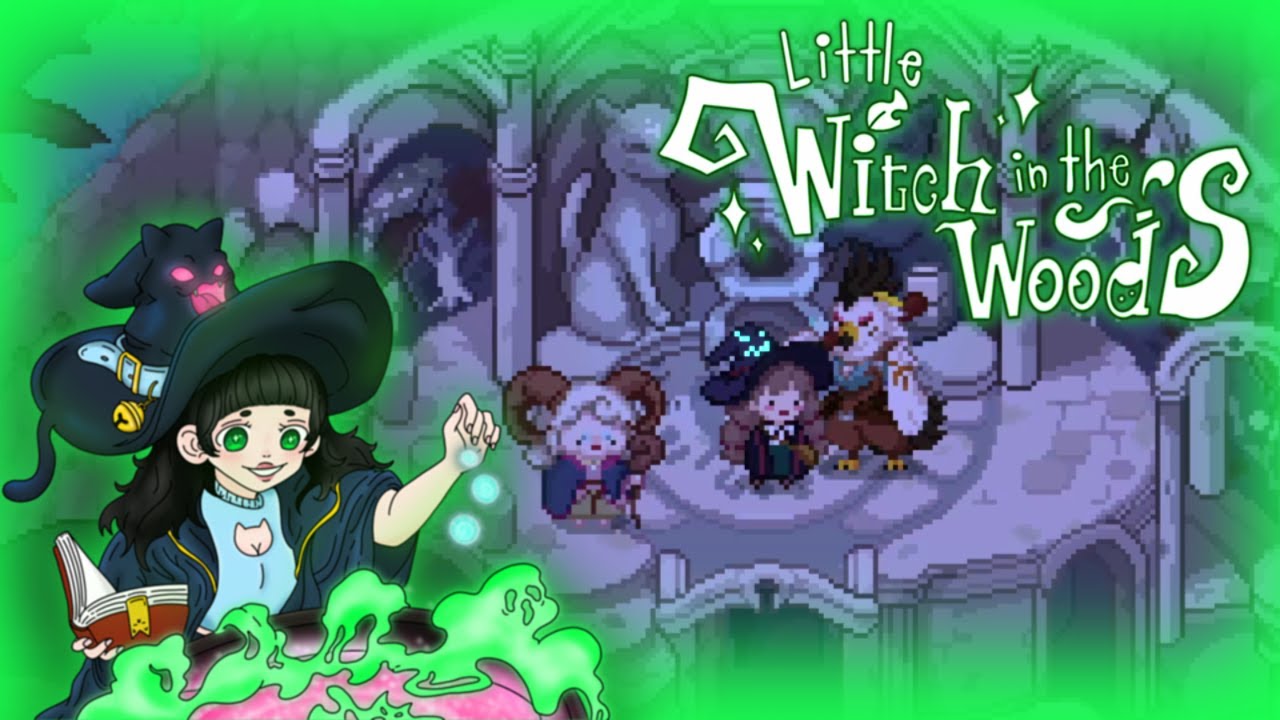 Little Witch in the Woods - Prayer Stone and Temple Progress - YouTube