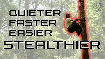 Easiest Way to Climb a Tree for Saddle Hunting | The BANDIT Stealth Climber™ TUTORIAL