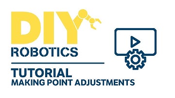 DIY - Tutorial - Making point adjustments with utility function “Prog Adjust” with a FANUC robot.
