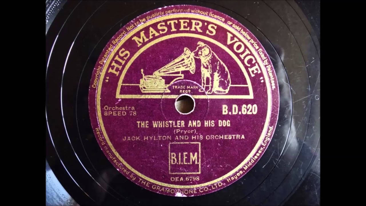 The Whistler and his dog, Jack Hylton 1938