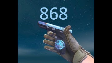 Five-Seven Case Hardened Blue Gem | Showcase | FN 868