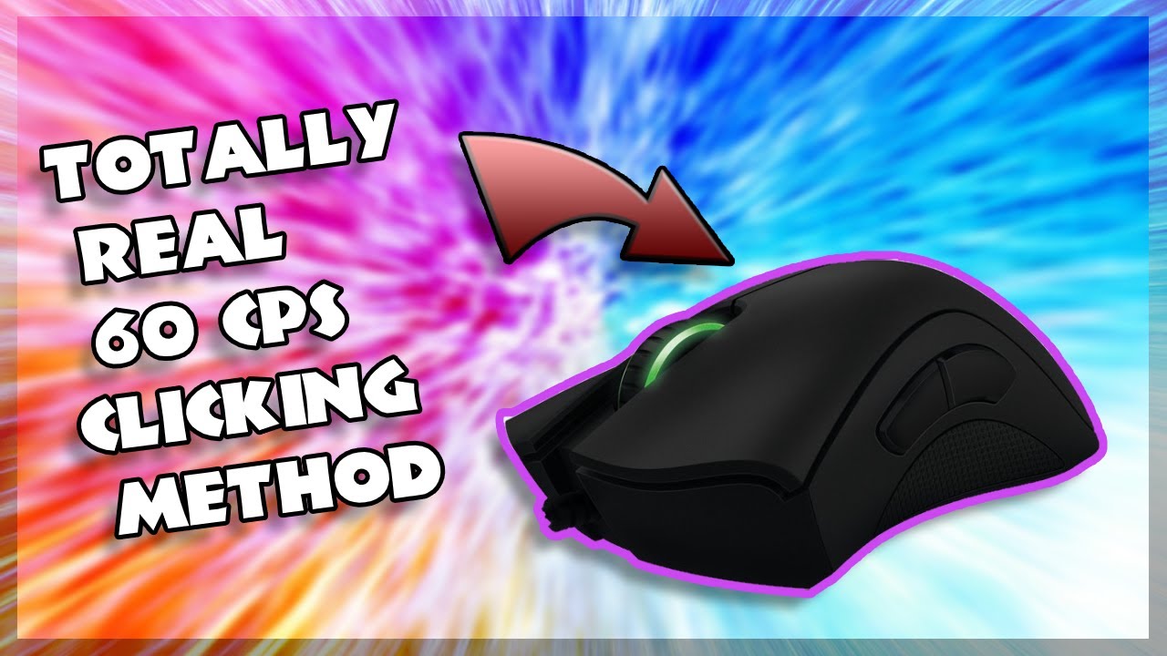 tOtAlLy ReAl 60 cPs ClIcKiNg MeThOd!