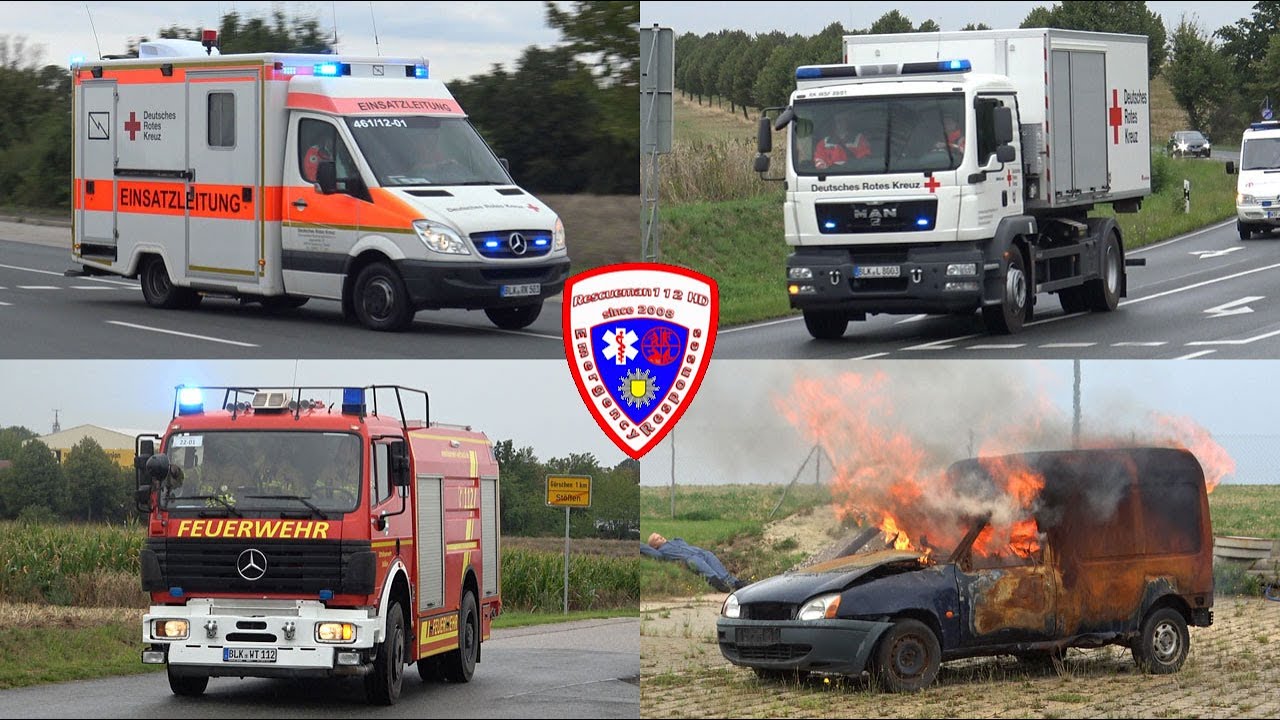 🚨 [PKW in Menschenmenge] Einsatz Fachdienst Sanität Nord Burgenlandkreis + Feuerwehr Stößen 🚨