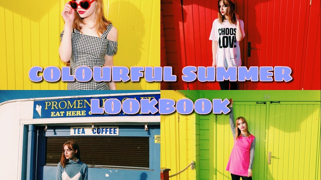 COLOURFUL SUMMER LOOKBOOK!