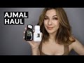 Ajmal haul  10 new unisex feminine and masculine fragrances from ajmal