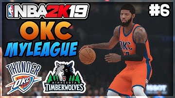 NBA 2K19 OKC MyLeague Ep 6 - Steven Adams & The Bench Step Up!