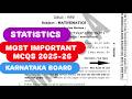 statistics important questions | statistics important questions class 10 | statistics imp questions