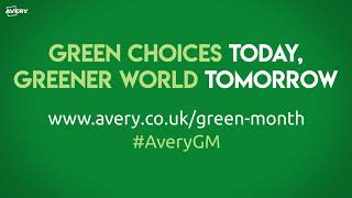 What is Avery UK doing to be more green?