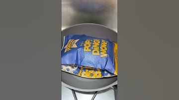 POPPIN POP DING WOW Popcorn without microwave #popcorn #funnyvideo #funny #fun #funnyshorts #wow