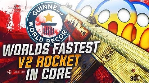 "WORLDS FASTEST V2 ROCKET" ON WW2 ON CORE! 68 SECOND V2 ROCKET SPAWN TRAPPING! FAST NUKE ON WW2!🚀