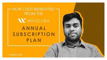 Whizlabs Annual Subscription Plan | User Review | Agassi joel