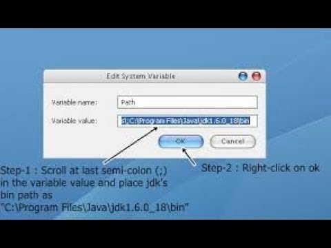 how to set jdk path to run java program in very easy steps learn java ...