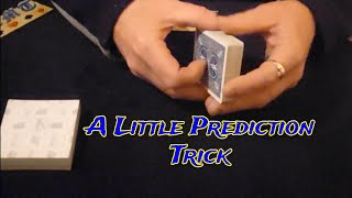 Simple Prediction Trick. 