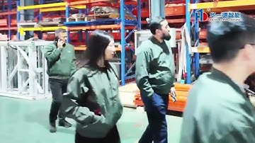 Four Way Shuttle Cart ASRS Automatic Storage And Retrieval System 4 Way Radio Shuttle Rack