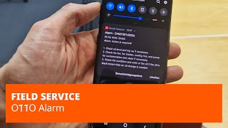 Busch Field Service: Digital Service Alarm