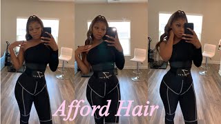 Watch Me Style This Highlighted Wig Ft Afford Hair 