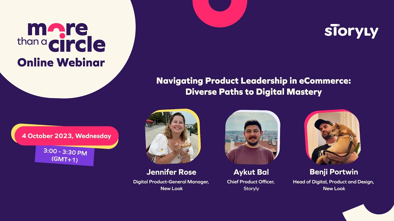 [Webinar] Navigating Product Leadership in eCommerce with Jennifer Rose and Benji Portwin!