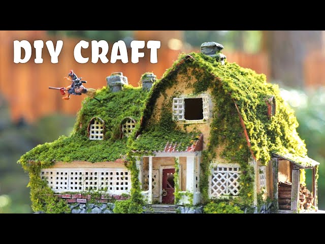 Miniature Kiki's Delivery Service House diorama // Studio Ghibli Crafts class=