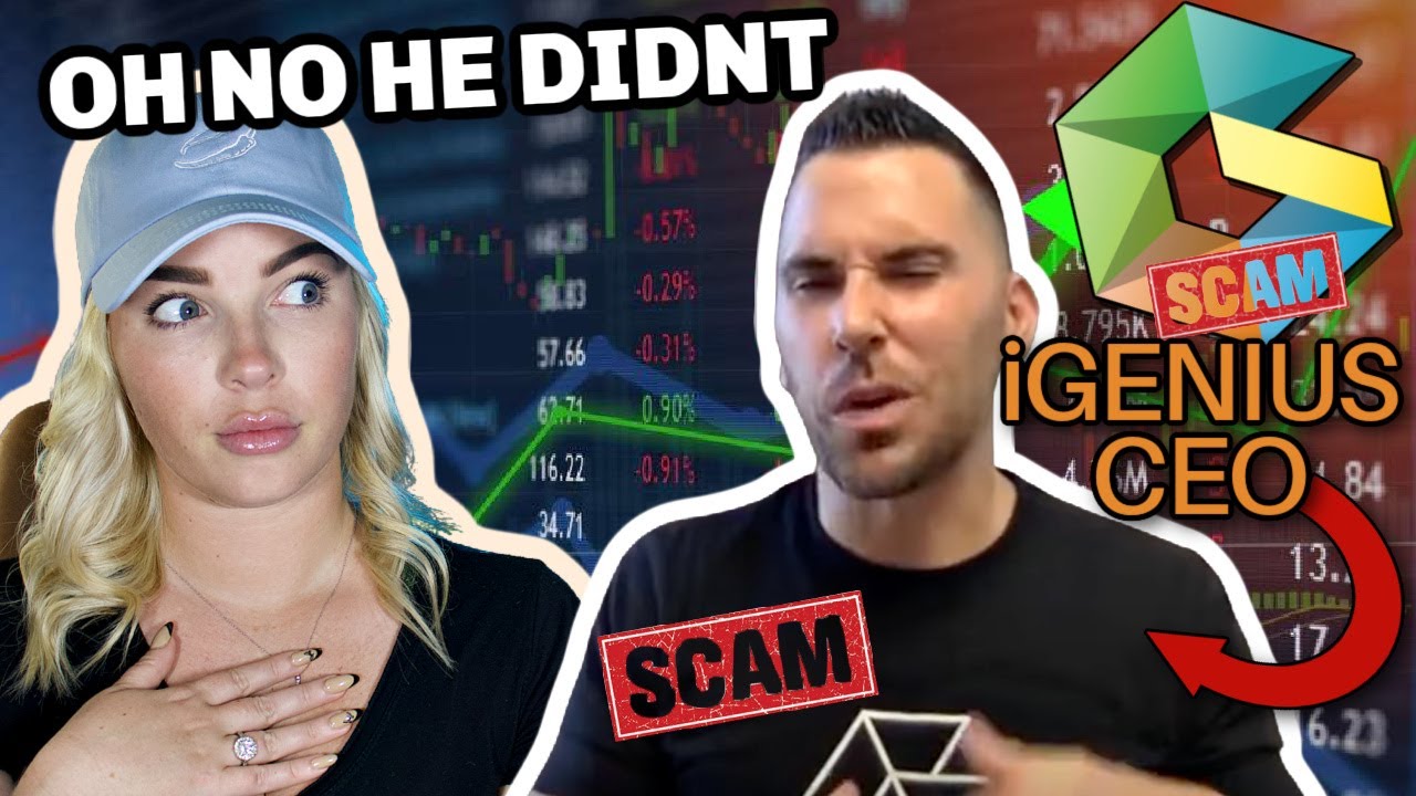 CEO OF iGENIUS *CRYPTO MLM* CALLS ME AN UNEDUCATED BULLY 