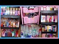 Affordable Organization Ideas To Storage Body Care Products #organization #bathandbodyworks