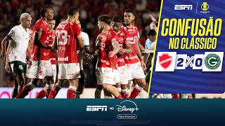 TODA CONFUSÃO DO FIM DO CLÁSSICO ENTRE VILA NOVA E GOIÁS PELA SÉRIE B!