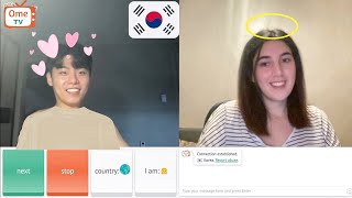 TALKING WITH KOREAN MAN ON OMETV | Searching for a Bestie on Omegle