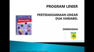 Matematika wajib kelas 11 Pertidaksamaan linier dua variabel bagian 1