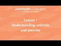 JointHealth™ Education: Arthritis and Exercise - Lesson 1