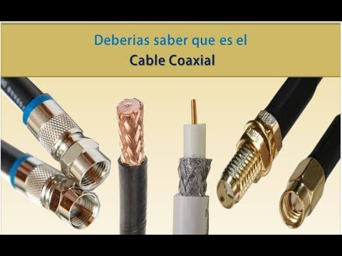 Vídeo: Com Es Fabrica Un Cable Coaxial