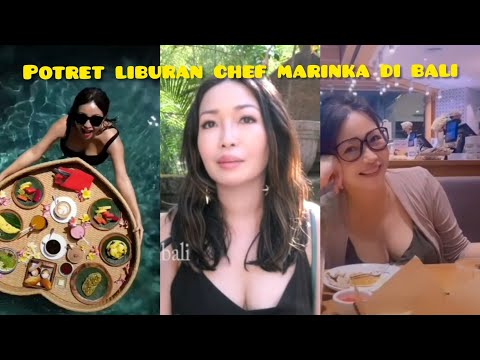 Chef Marinka Hot saat Liburan di Bali