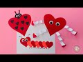 3 easy valentines crafts  valentines crafts for kids  easy paper crafts  heart crafts for kids