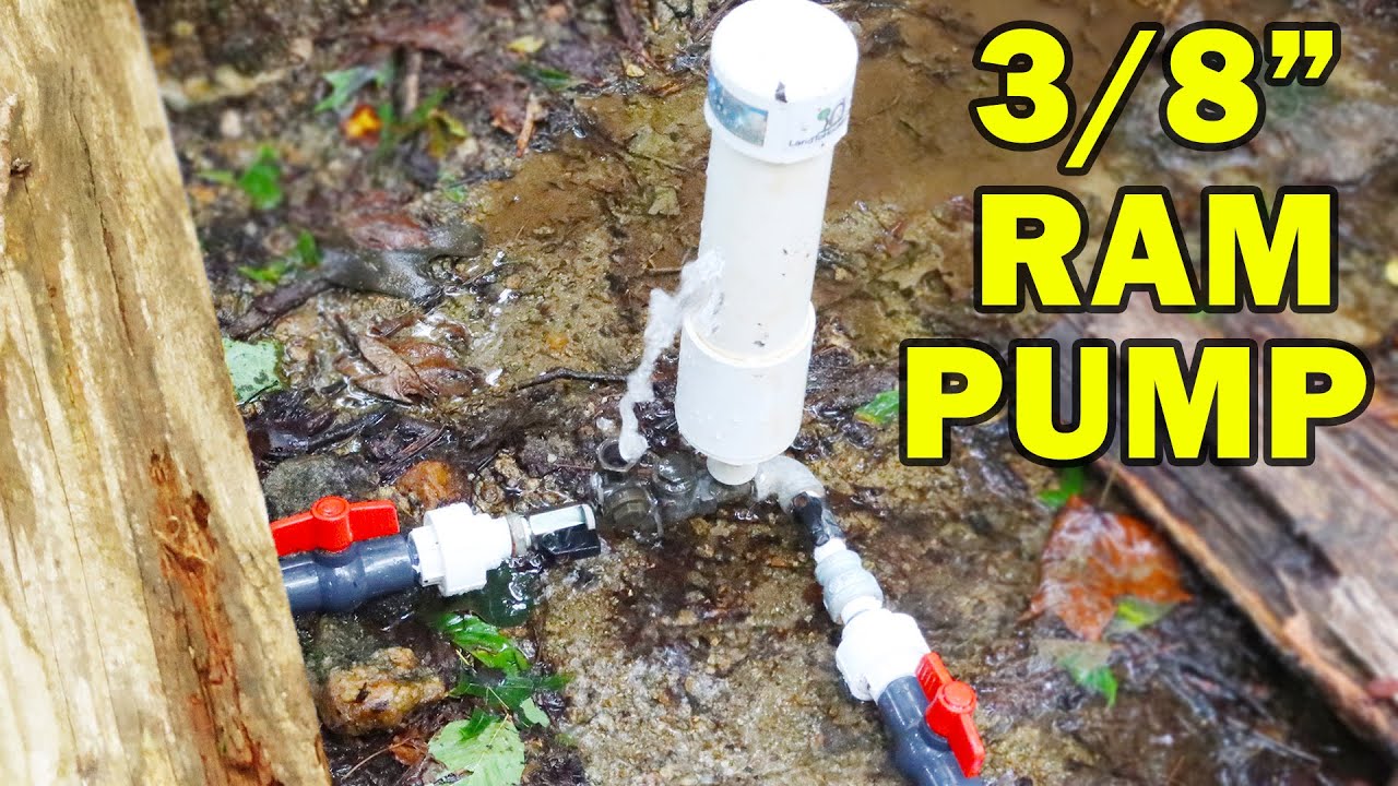 AWESOME!!! 3/8" Ram Pump finds a New Home [On a Farm] YouTube