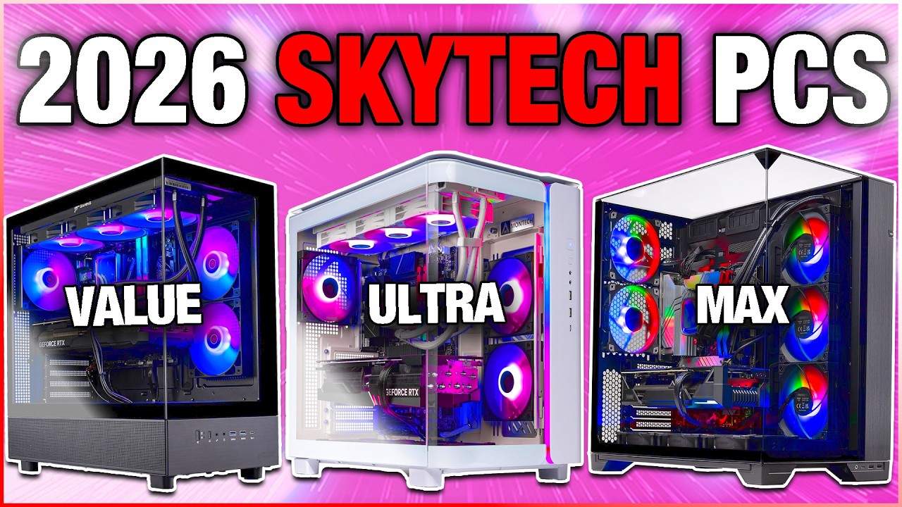 Best Skytech Prebuilt Gaming PC in 2026 [ For Every budget ] 🔴