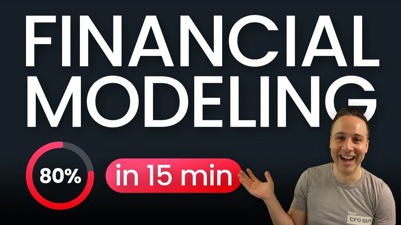 Learn 80% of Financial Modeling in 15 minutes