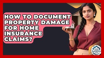 How To Document Property Damage For Home Insurance Claims? - Your Home Insurance Guide