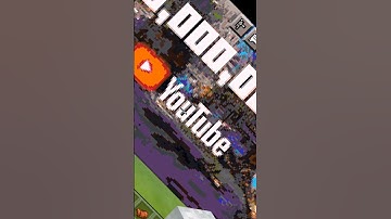 Celebrating 1 trillion minecraft views on youtube #minecraft #shorts